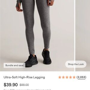 Quince Ultra-Soft High-Rise Leggings